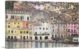 Malcesine on Lake Garda 1913-1-Panel-26x18x1.5 Thick
