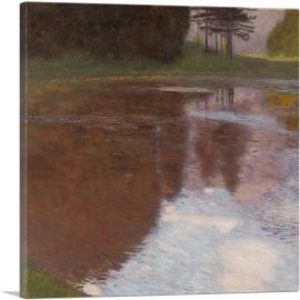 Tranquil Pond 1899-1-Panel-26x26x.75 Thick