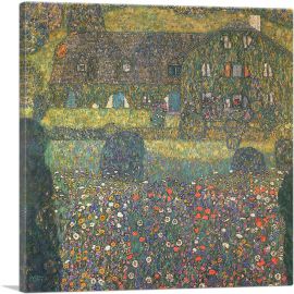 Country House By The Attersee 1914-1-Panel-12x12x1.5 Thick