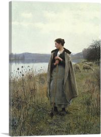 The Shepherdess Of Rolleboise 1896