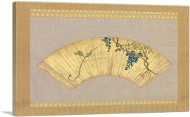 Wisteria Edo Period 1615-1-Panel-18x12x1.5 Thick