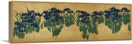 Irises 18th Century-1-Panel-48x16x1.5 Thick