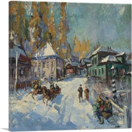 Russian Winter-1-Panel-18x18x1.5 Thick