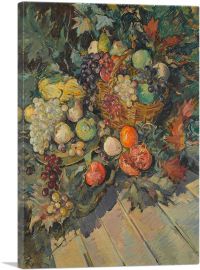 Still Life With Fruit-1-Panel-26x18x1.5 Thick