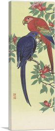Two Parrots-1-Panel-36x12x1.5 Thick
