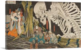 Mitsukini Defying the Skeleton Spectrel 1845-1-Panel-26x18x1.5 Thick
