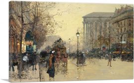 Boulevard Of The Madeleine-1-Panel-12x8x.75 Thick