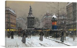 The Place of Clichy Paris-1-Panel-40x26x1.5 Thick