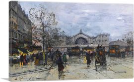 The Railway Station-1-Panel-40x26x1.5 Thick