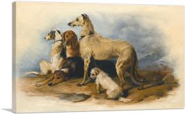 Highland Dogs 1839-1-Panel-26x18x1.5 Thick