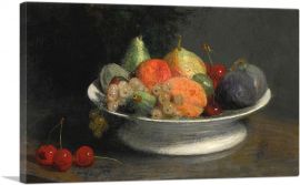 Fruits In a Compoter 1872-1-Panel-40x26x1.5 Thick