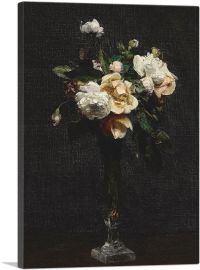 Petites Roses 1875-1-Panel-12x8x.75 Thick