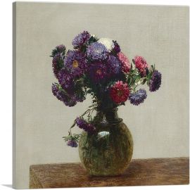 Queen Marguerites 1872-1-Panel-18x18x1.5 Thick