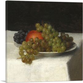 Apples And Grapes 1870-1-Panel-18x18x1.5 Thick