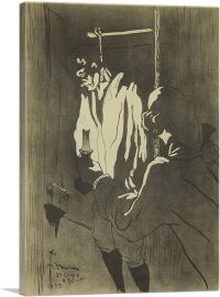 Hanging Man 1895-1-Panel-18x12x1.5 Thick
