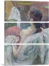 The Model Resting 1889-3-Panels-60x40x1.5 Thick
