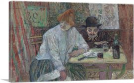 At the Cafe La Mie 1891-1-Panel-40x26x1.5 Thick