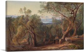 Corfu From Santa Decca 1862-1-Panel-18x12x1.5 Thick