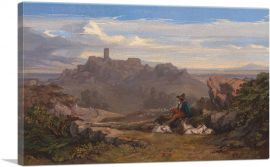 Landscape With Goatherd1842-1-Panel-18x12x1.5 Thick