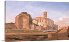 Temple Of Venus And Rome 1940-1-Panel-18x12x1.5 Thick