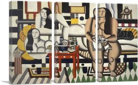 Three Women 1921-3-Panels-60x40x1.5 Thick