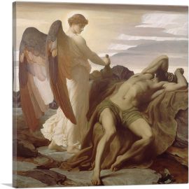 Elijah in the Wilderness 1878-1-Panel-26x26x.75 Thick