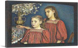 The Two Sisters 1894-1-Panel-26x18x1.5 Thick