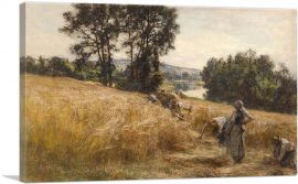 The Harvest Near The Marne-1-Panel-12x8x.75 Thick