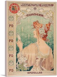 Manufacture Royale De Corsets 1903-1-Panel-12x8x.75 Thick