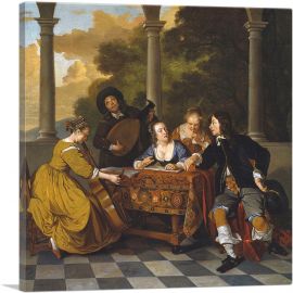 Jacob Van Loo 1650-1-Panel-18x18x1.5 Thick