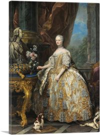 Marie Leszczinska Queen Of France-1-Panel-40x26x1.5 Thick