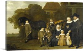 Meebeeck Cruywagen Family 1640-1-Panel-40x26x1.5 Thick