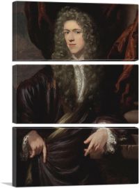 Portrait Of a Gentleman-3-Panels-90x60x1.5 Thick