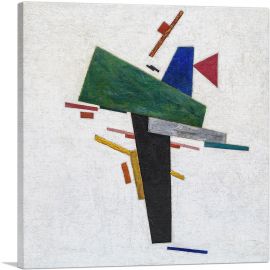 Suprematist Composition 1914-1-Panel-18x18x1.5 Thick