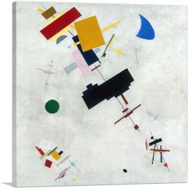 Suprematist Composition No. 56 1916-1-Panel-26x26x.75 Thick