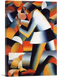 The Woodcutter 1912-1-Panel-40x26x1.5 Thick