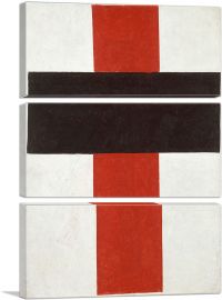 Hieratic Suprematist Cross 1921-3-Panels-60x40x1.5 Thick