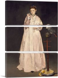 Young Lady 1866-3-Panels-60x40x1.5 Thick