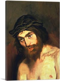 The head of Christ 1864-1-Panel-18x12x1.5 Thick