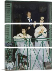 The Balcony 1869-3-Panels-60x40x1.5 Thick
