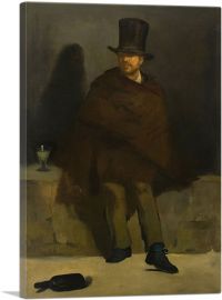 The Absinthe Drinker 1859-1-Panel-26x18x1.5 Thick