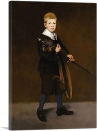 Boy with a Sword 1861-1-Panel-26x18x1.5 Thick