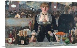 A Bar at the Folies Bergere 1882-1-Panel-26x18x1.5 Thick