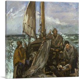 The Toilers of the Sea 1873-1-Panel-26x26x.75 Thick