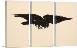 The Raven 1875-3-Panels-90x60x1.5 Thick