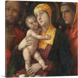 The Holy Family With Saint Mary Magdalen 1495-1-Panel-36x36x1.5 Thick