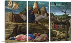 The Agony In The Garden 1455-3-Panels-60x40x1.5 Thick