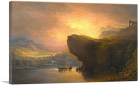 The City Of God And The Waters of Life 1850-1-Panel-40x26x1.5 Thick
