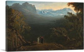 Edwin And Angelina Or The Hermit-1-Panel-40x26x1.5 Thick