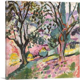 Landscape at Collioure 1905-1-Panel-26x26x.75 Thick